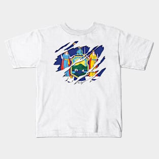 Rip Away New York Flag Kids T-Shirt